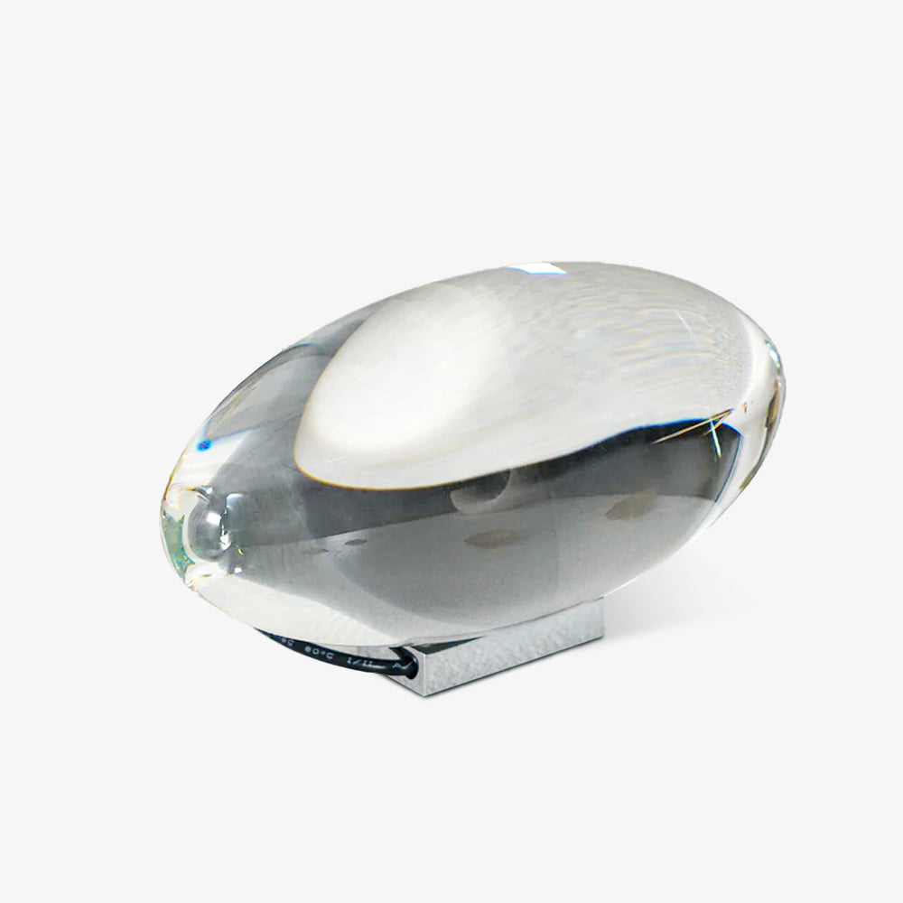 COB LED Table Lamp | Metal & Crystal, Warm to Cool Light Options for Indoor Use