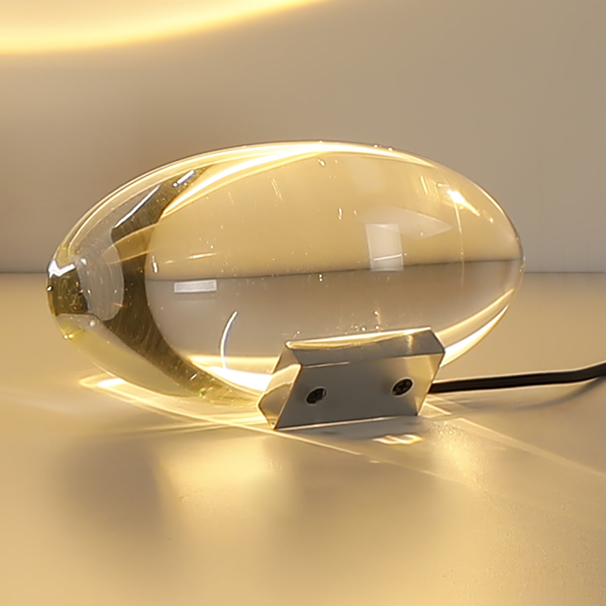 LED Table Lamp with Adjustable Brightness and Modern Design for Home Office & Living Room Use