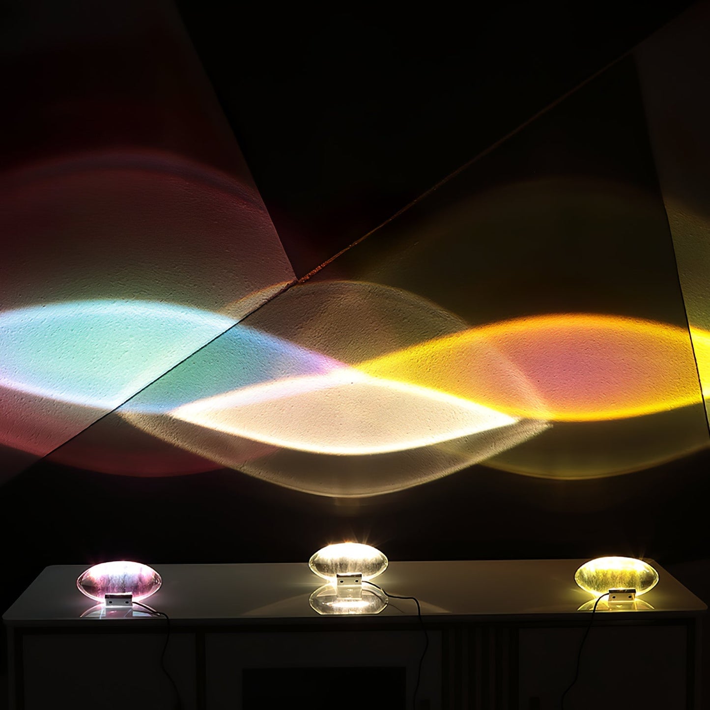 LED Table Lamp with Adjustable Brightness and Modern Design for Home Office & Living Room Use