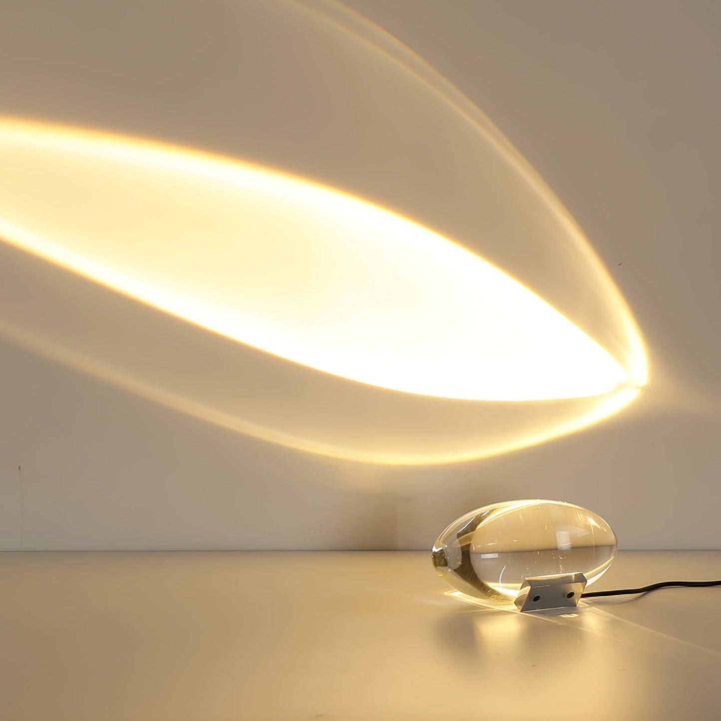 COB LED Table Lamp | Metal & Crystal, Warm to Cool Light Options for Indoor Use