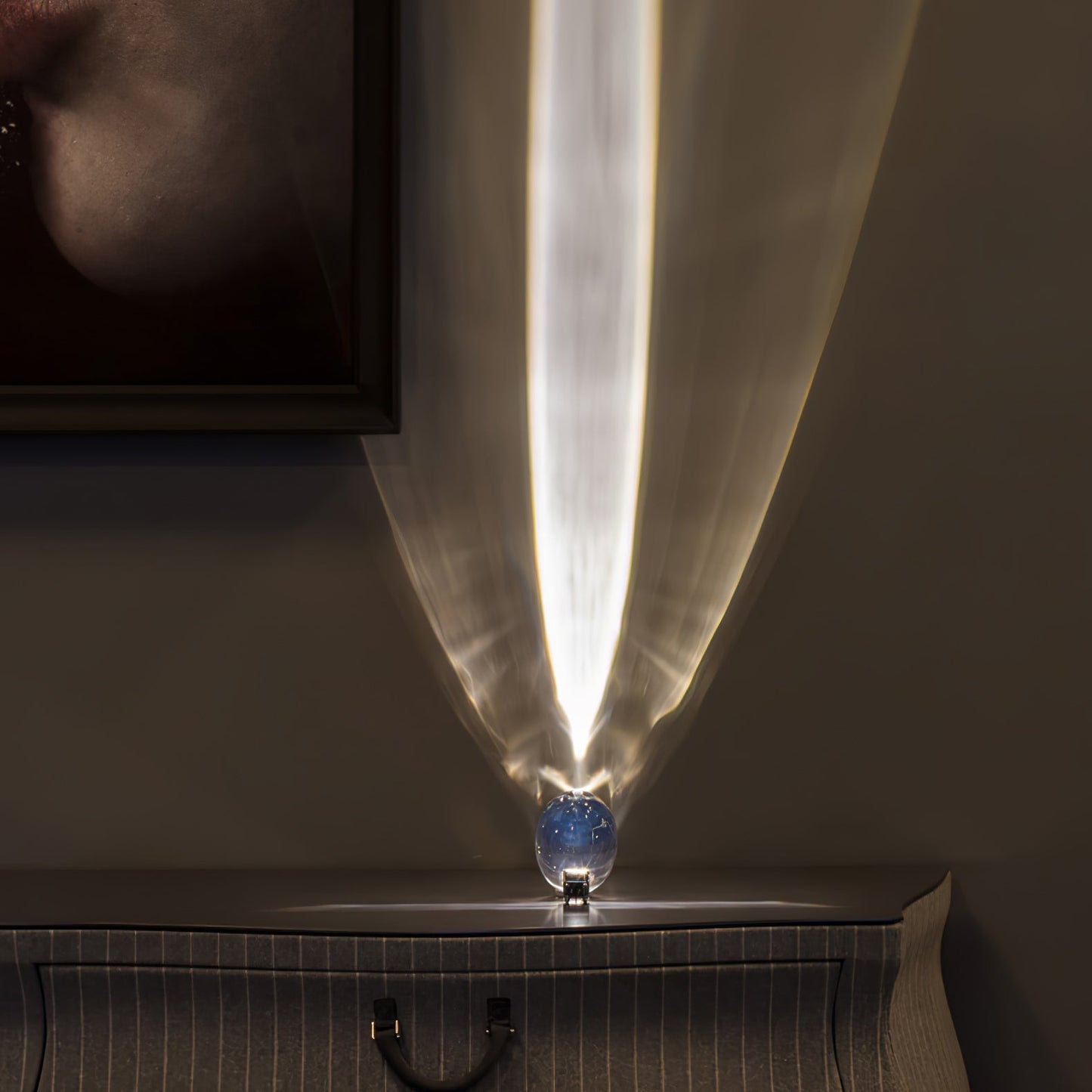 LED Table Lamp with Adjustable Brightness and Modern Design for Home Office & Living Room Use