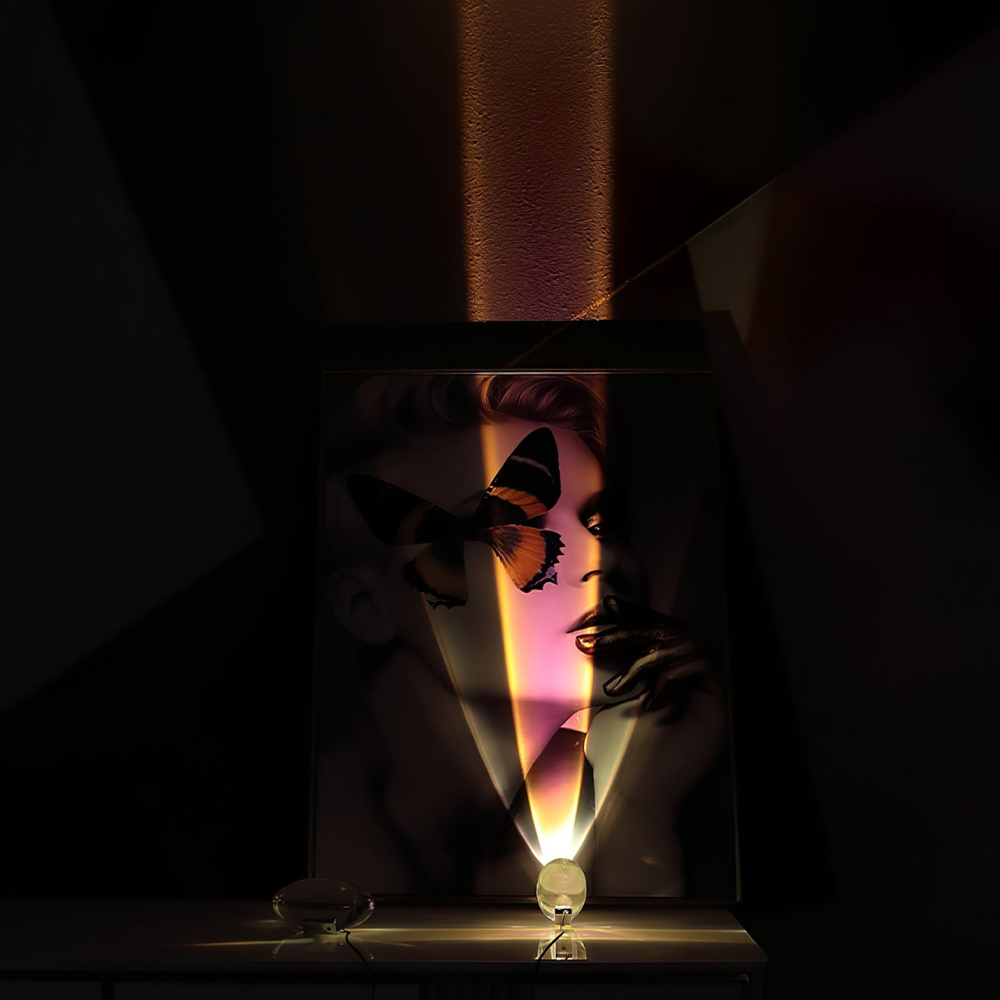 LED Table Lamp with Adjustable Brightness and Modern Design for Home Office & Living Room Use