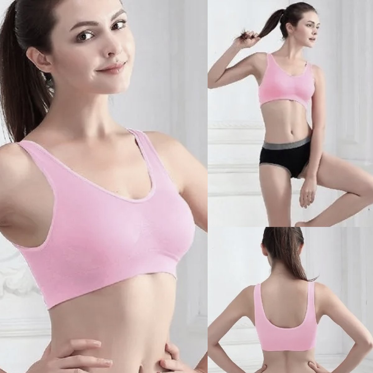 Seamless Comfort Bra for Women - Improved Fit Wireless Supportive Underwear for Everyday Wear