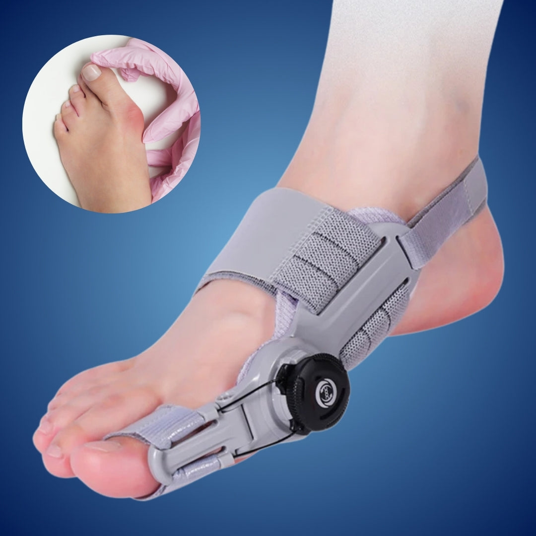 Bunion Relief Brace | Adjustable, Non-Woven Material & Rotatable Toe Separator for Hallux Valgus Pain Alleviation
