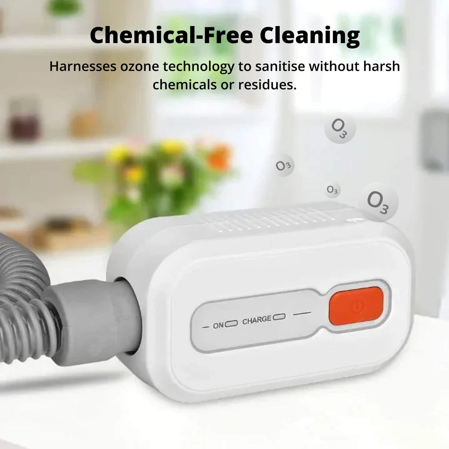 CPAP Cleaner Machine System | Chemical-Free Ozone Disinfection for CPAP, BiPAP & APAP Equipment at Home or Travel