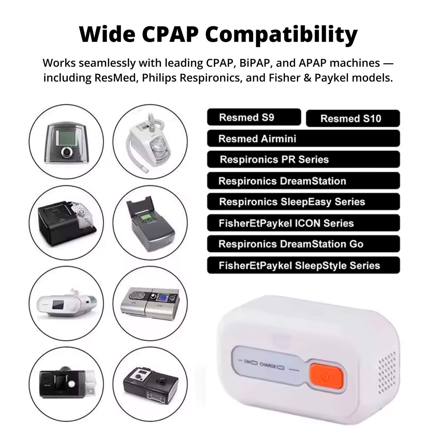 CPAP Cleaner Machine System | Chemical-Free Ozone Disinfection for CPAP, BiPAP & APAP Equipment at Home or Travel