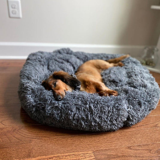 Calming Cloud Dog Bed - Orthopedic Pet Bed with Memory Foam for Comfortable Sleep & Joint Support for Dogs and Cats