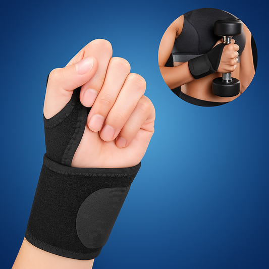 Orthopedic Wrist Brace | Adjustable Fit for Pain Relief & Stability in Injuries, Arthritis, and Carpal Tunnel