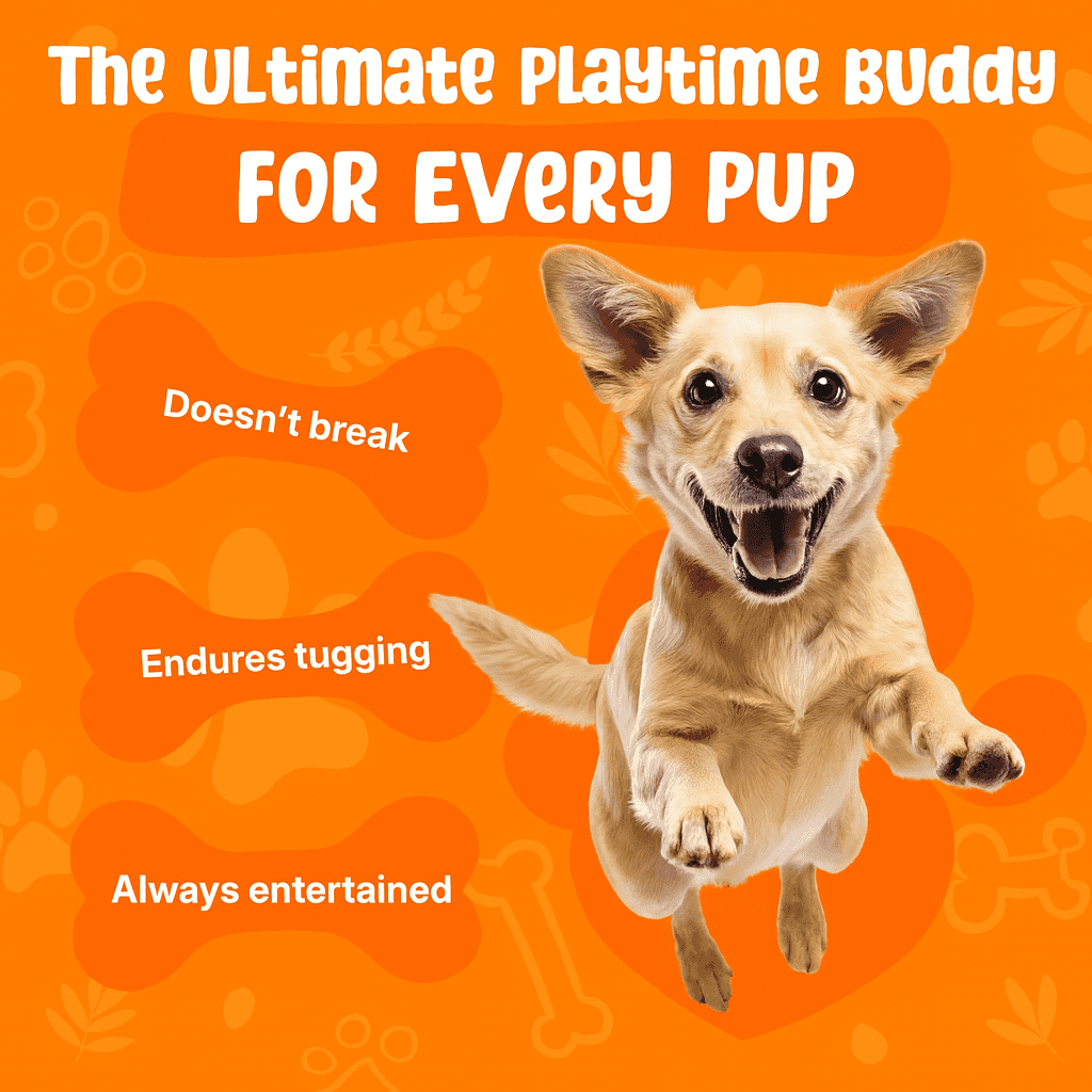 Durable Duck Dog Toy | Heavy Chewing, Bite Resistant & Quacking Sound for High Energy Dogs