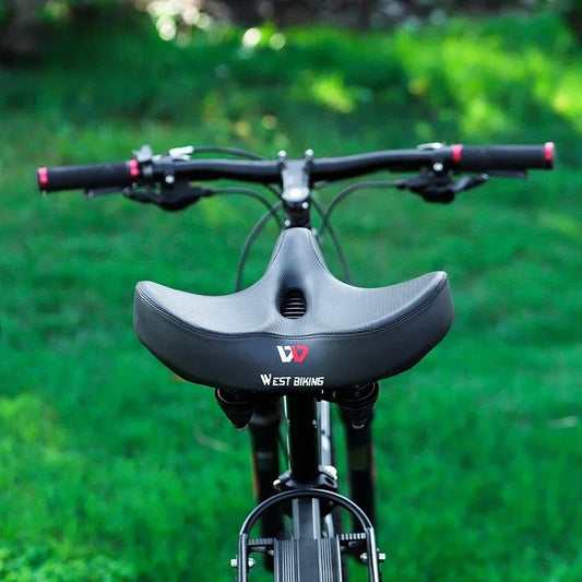 Ergonomic Bicycle Seat Cushion | Thick Saddle Pad & Breathable Design for MTB and Road Bikes | Bicycle Seats