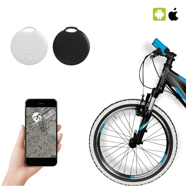 GPS BikeTracker | Ultra-Precise, Subscription-Free & Water-Resistant for Bicycles, Cars & Motorcycles