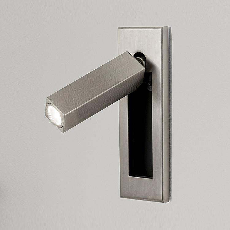LED Bedside Sconce Light Fixture - Wall-Mounted, Adjustable Reading Lamp for Bedroom & Nightstand Use