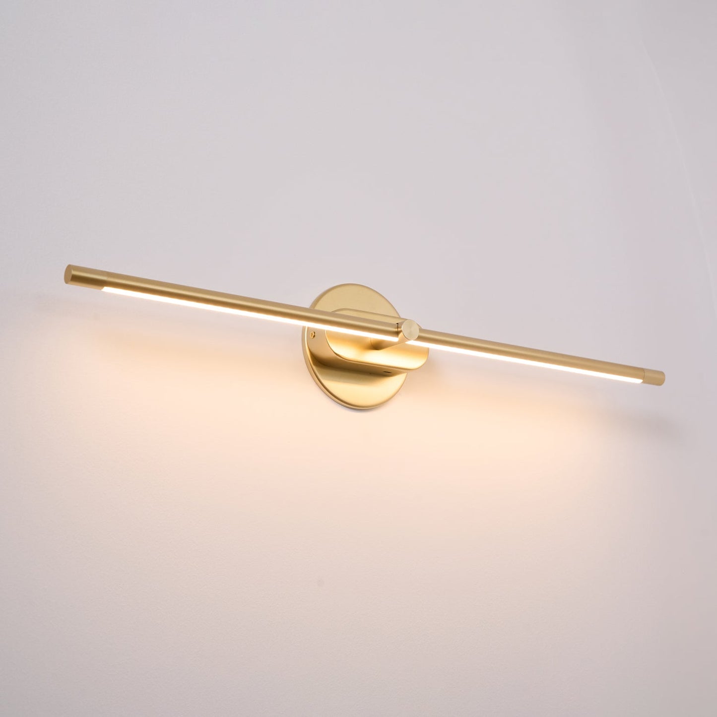 Minimalist Linear Rechargeable Wall Lamp | Touch Sensor, USB Charging & Ideal for Bathrooms and Dressing Rooms