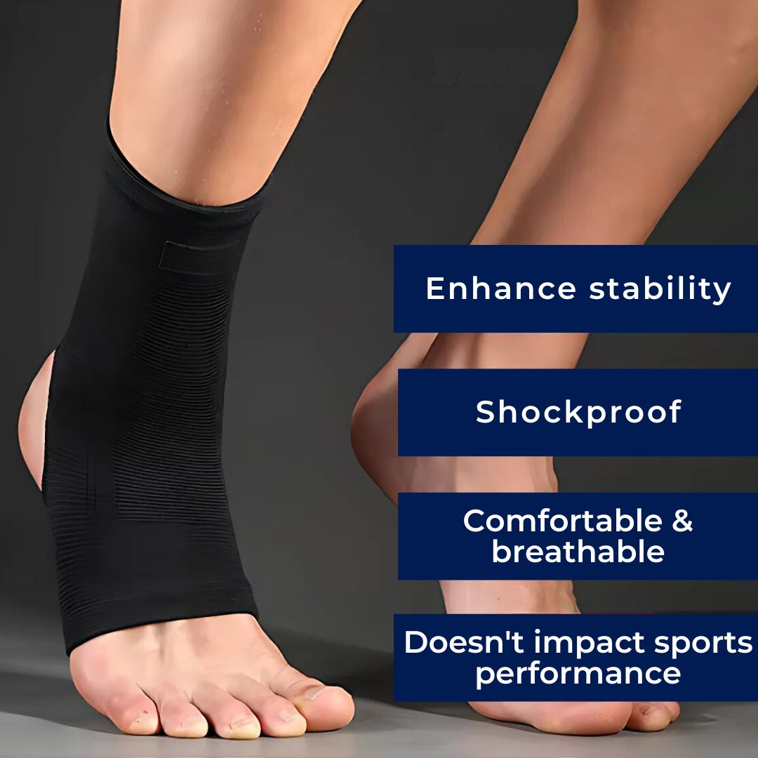 Ankle Support Brace | Adjustable Compression for Pain Relief & Injury Prevention During Daily Activities
