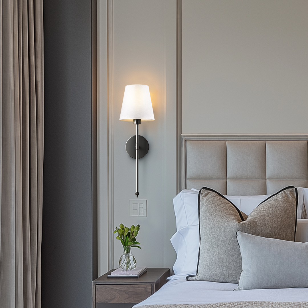Wireless Wall Sconce | Battery Operated Wall Sconces Canada with Adjustable Brightness, Modern Wall Sconce Lighting & Wall Mount Lights