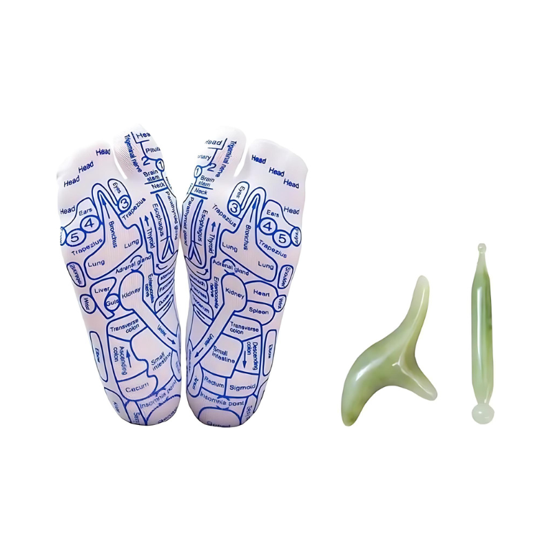Therapeutic Massage Socks | Acupressure, Breathable Fit & Easy Self-Care for Relaxation and Pain Relief at Home
