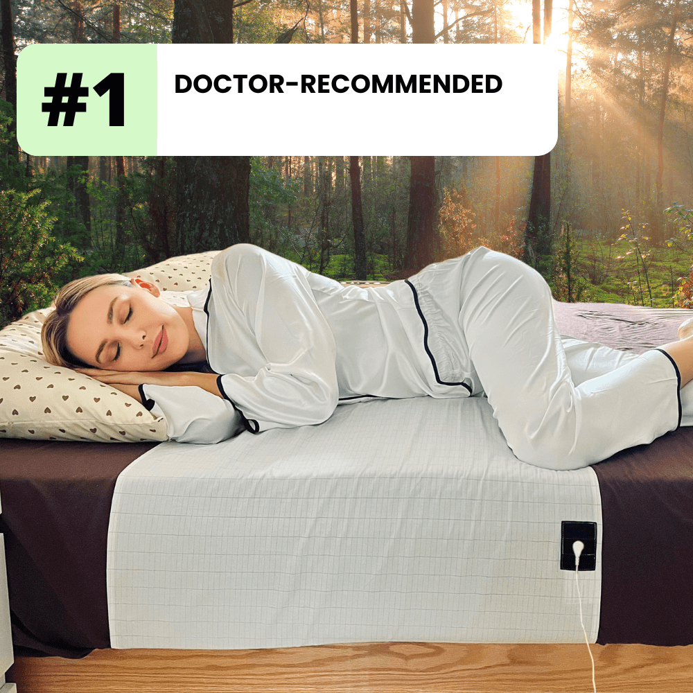 Grounding Bedsheet | Reduces Chronic Pain, Improves Sleep Quality & Enhances Mood for Better Health - Canada grounding sheets