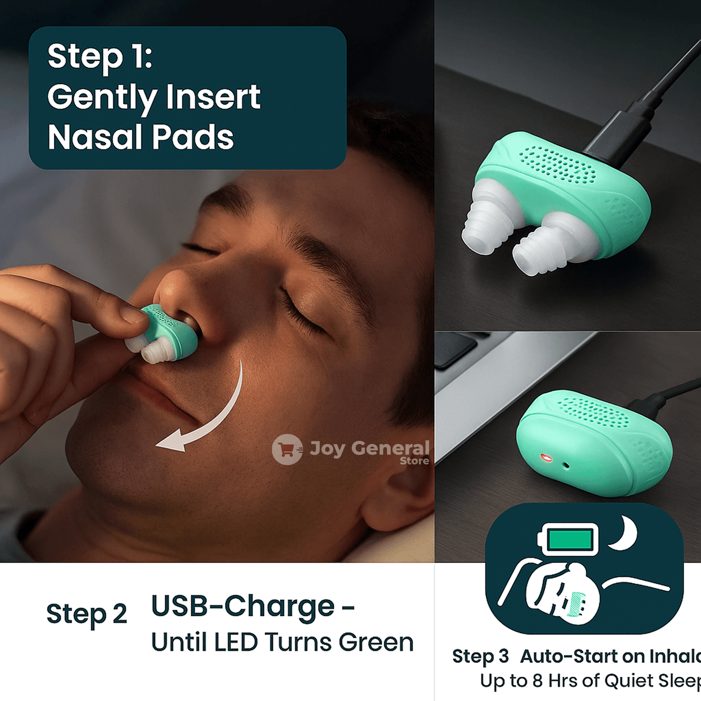 Micro CPAP Sleep Apnea Machine For Travel & Anti Snoring - CPAP Alternative