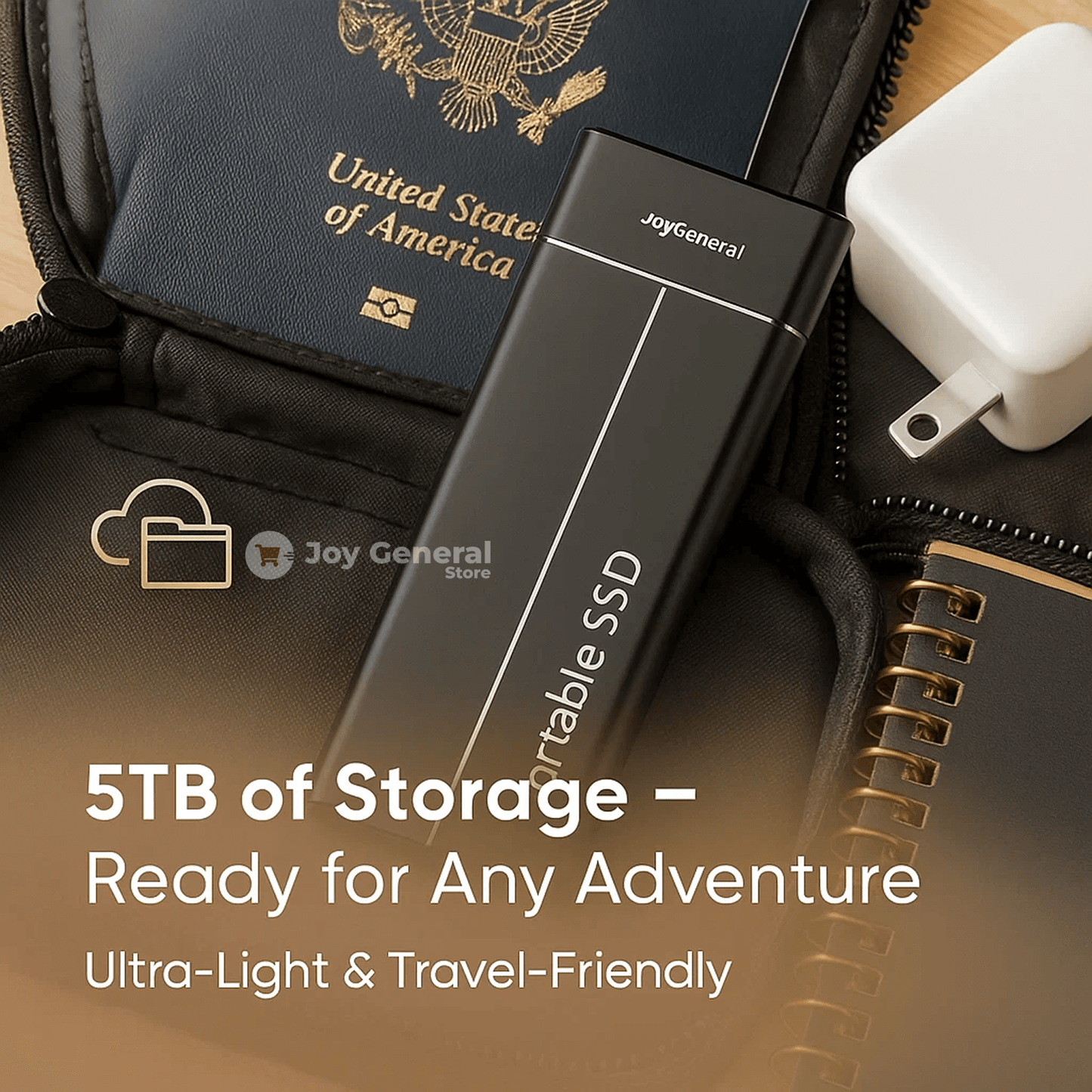 Portable SSD for Large Storage – 5TB External Drive with Lightning-Fast Transfer Speeds
