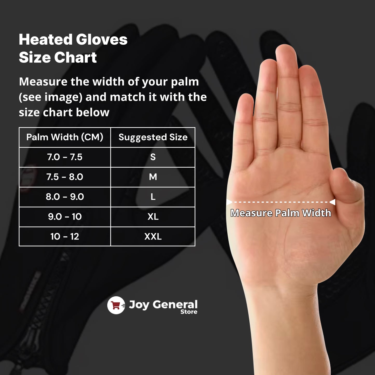 Heated Motorcycle Gloves – Winter Motorbike Gloves with Knuckle Protection, Visor Wiper & Touchscreen