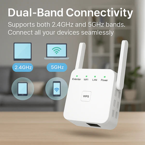 UltraXtend 5G WiFi Booster – Top WiFi Extender for Faster, Stronger Connection in Canada