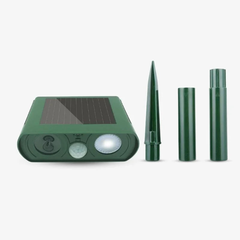 Ultrasonic Pest Repeller | Solar Powered, Long Range & Effective for Gardens and Outdoor Spaces
