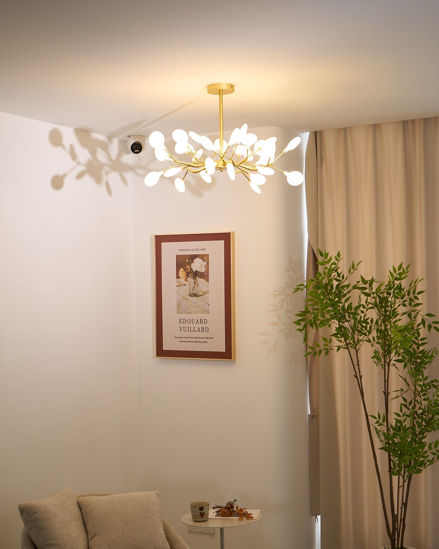 LED Firefly Luxury Chandelier | Modern Design, Indoor Use & Ideal for Living Room, Bedroom, or Restaurant