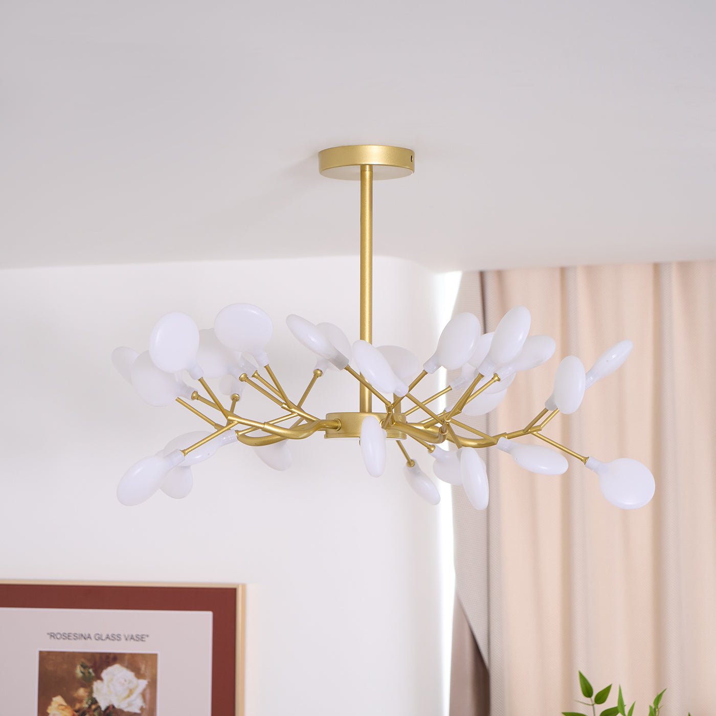 LED Firefly Luxury Chandelier | Modern Design, Indoor Use & Ideal for Living Room, Bedroom, or Restaurant