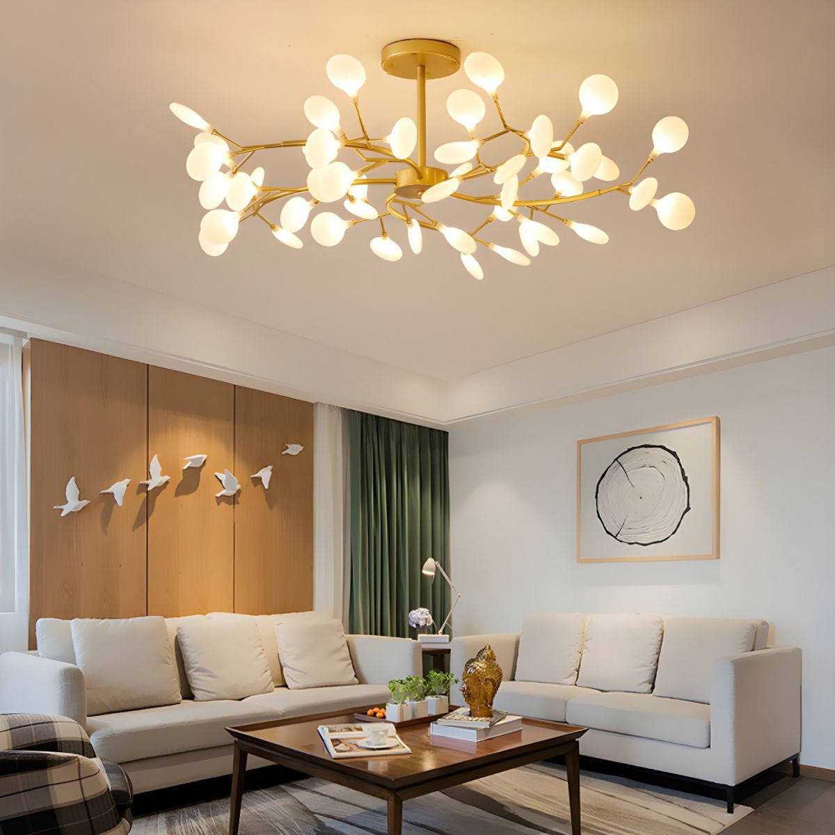LED Firefly Luxury Chandelier | Modern Design, Indoor Use & Ideal for Living Room, Bedroom, or Restaurant