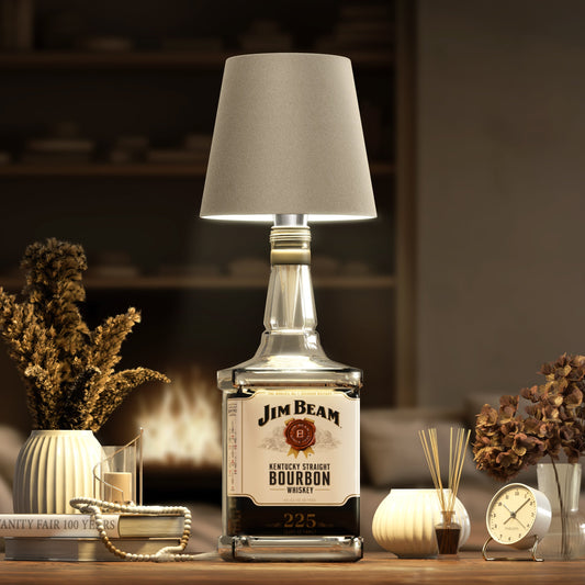 Wireless Bottle Lamp | Rechargeable, LED & Ideal for Home Decor or Outdoor Events