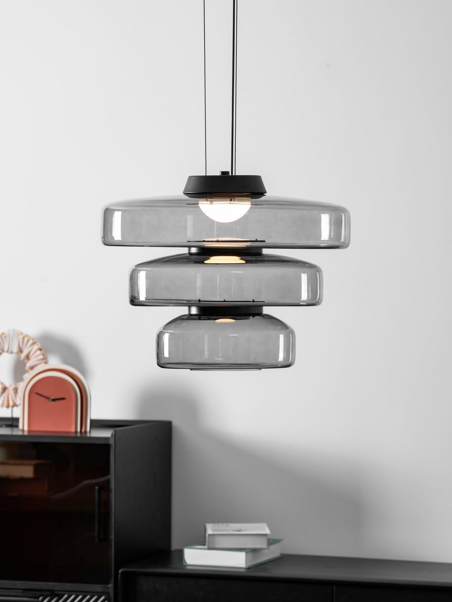 Levels Series Pendant Light | Dimmable, Adjustable Height & Versatile for Indoor Use in Living Rooms and Kitchens