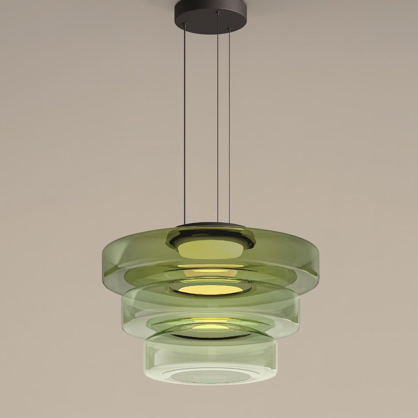 Levels Series Pendant Light | Dimmable, Adjustable Height & Versatile for Indoor Use in Living Rooms and Kitchens