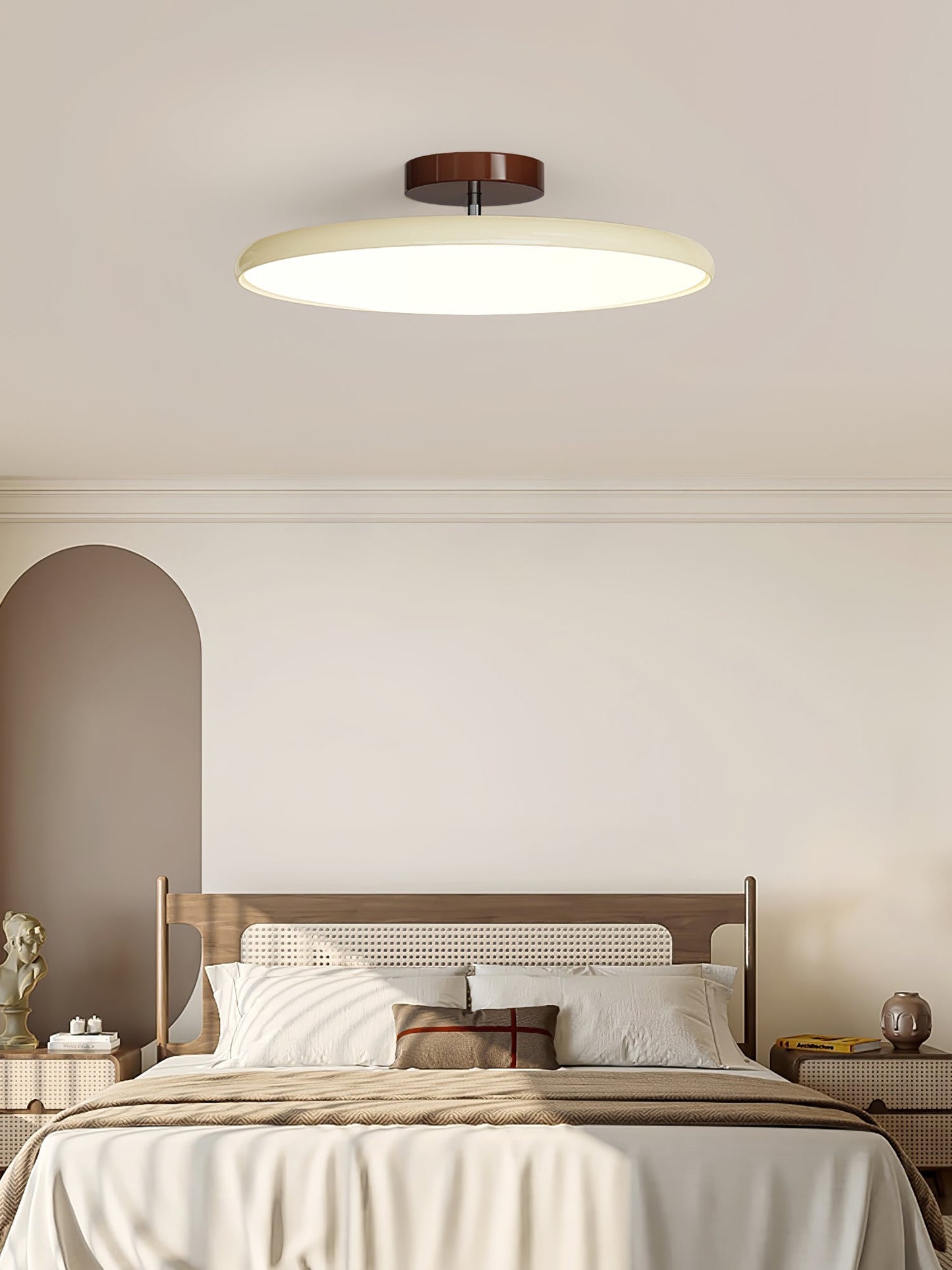 Adjustable Ceiling Lamp | Sleek Circular Design with Customizable Lighting for Indoor Spaces