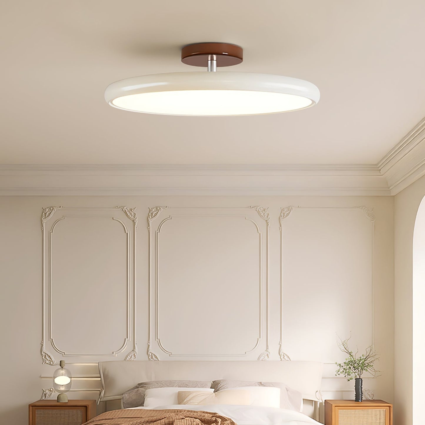Adjustable Ceiling Lamp | Sleek Circular Design with Customizable Lighting for Indoor Spaces
