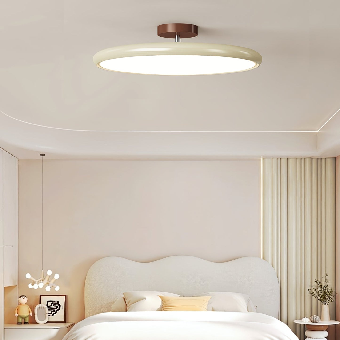 Adjustable Ceiling Lamp | Sleek Circular Design with Customizable Lighting for Indoor Spaces