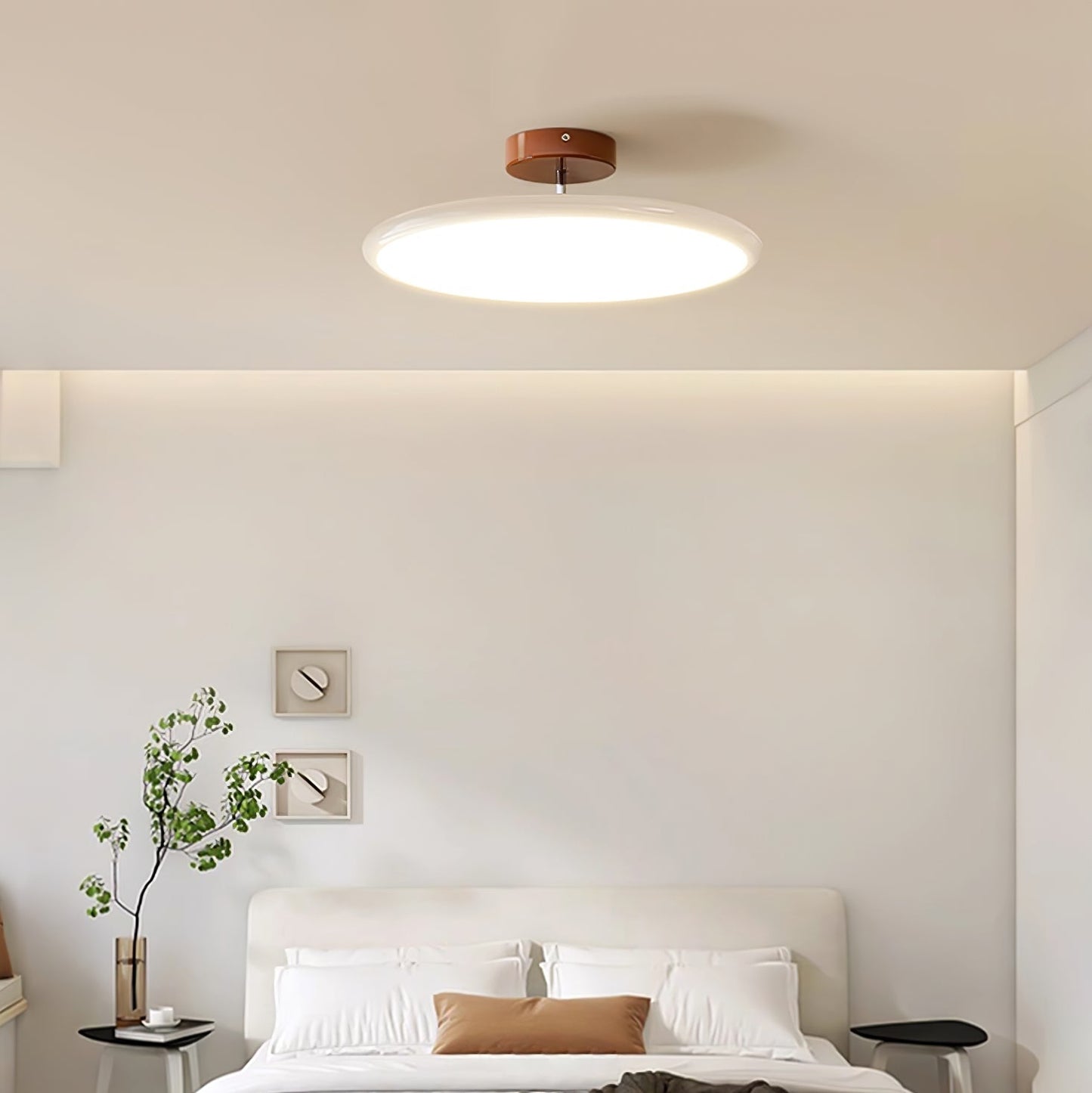 Adjustable Ceiling Lamp | Sleek Circular Design with Customizable Lighting for Indoor Spaces