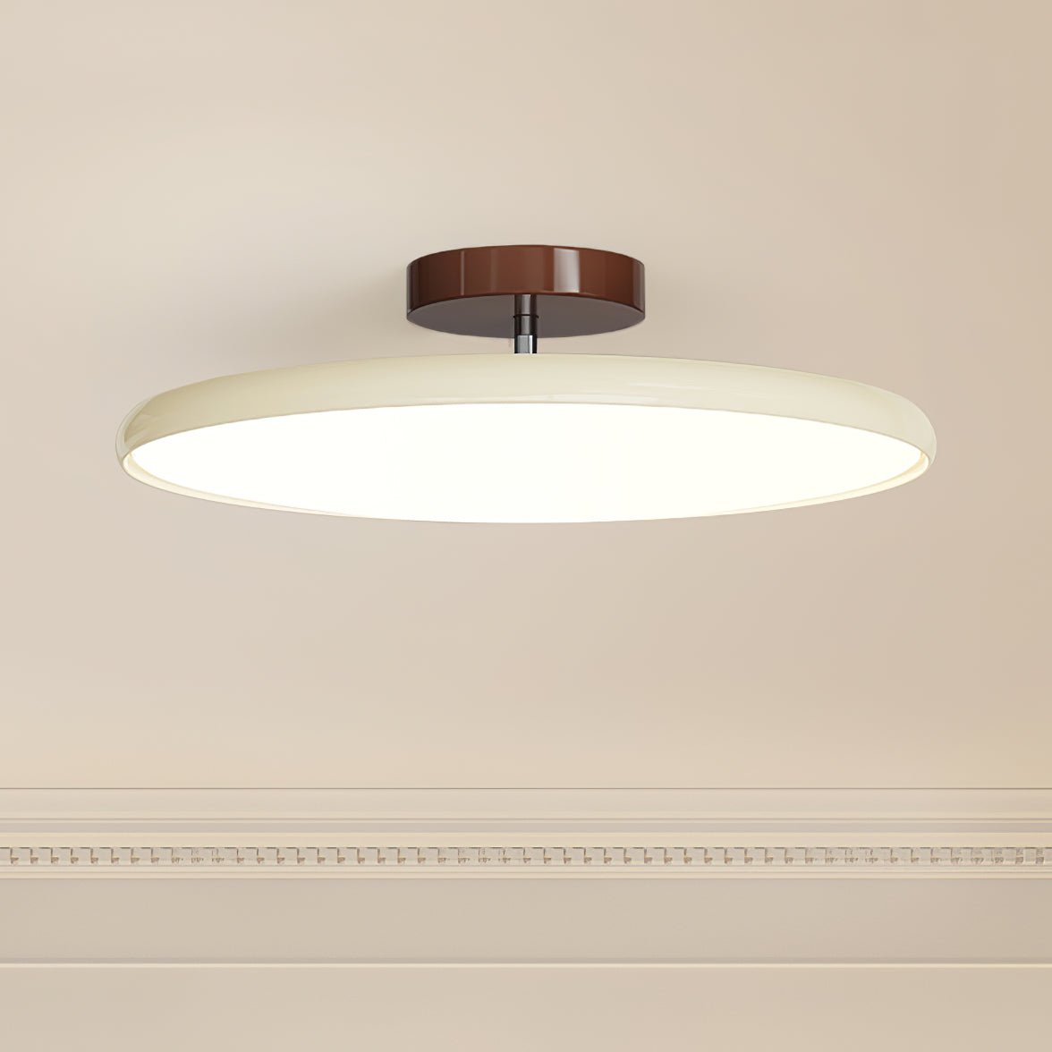 Adjustable Ceiling Lamp | Sleek Circular Design with Customizable Lighting for Indoor Spaces