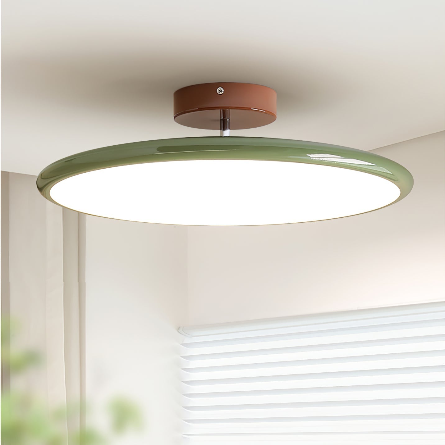 Adjustable Ceiling Lamp | Sleek Circular Design with Customizable Lighting for Indoor Spaces