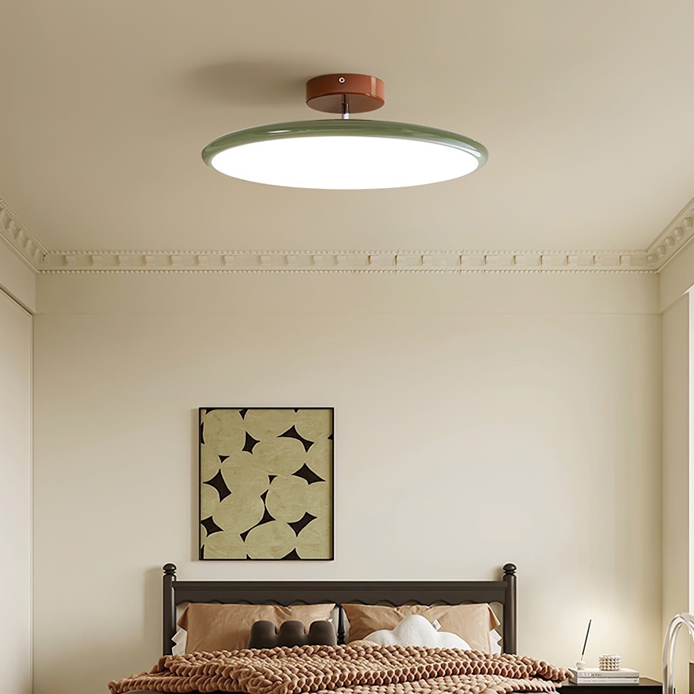 Adjustable Ceiling Lamp | Sleek Circular Design with Customizable Lighting for Indoor Spaces