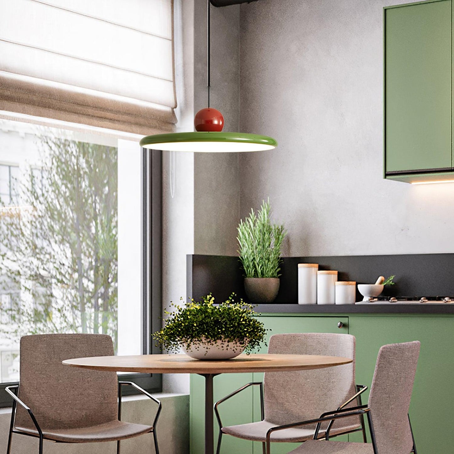 LED Pendant Swag Light Fixture - Adjustable Hanging Lamp for Living Room, Bedroom & Dining Areas