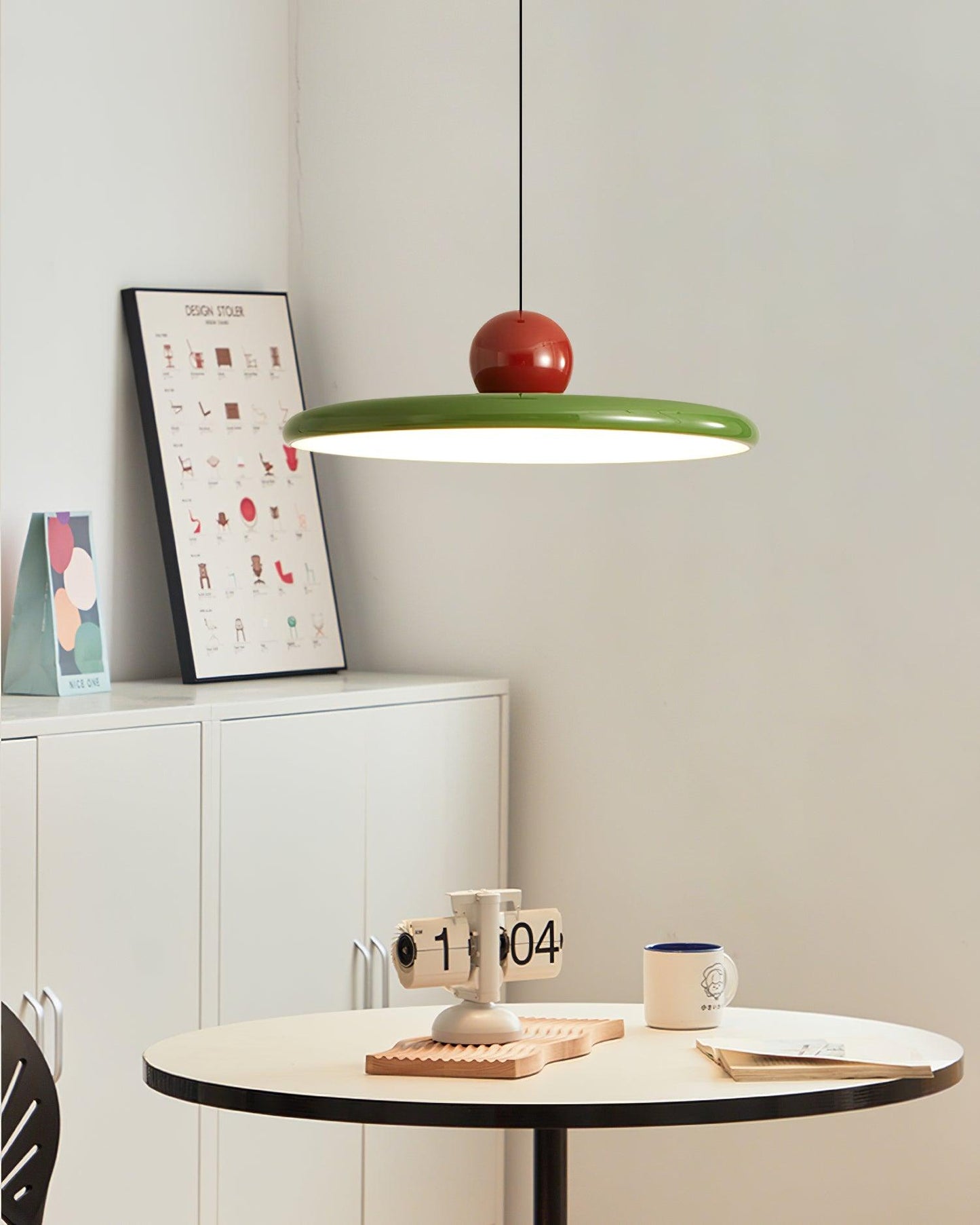 LED Pendant Swag Light Fixture - Adjustable Hanging Lamp for Living Room, Bedroom & Dining Areas