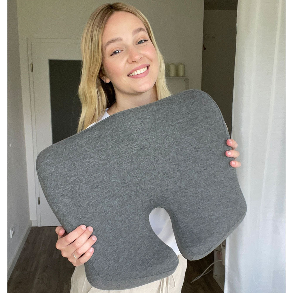 Orthopedic Seat & Back Cushion Set | Pressure Relief, Pain-Free Sitting & Support Seat Cushion for Office Chair, Car, Home & Pregnancy
