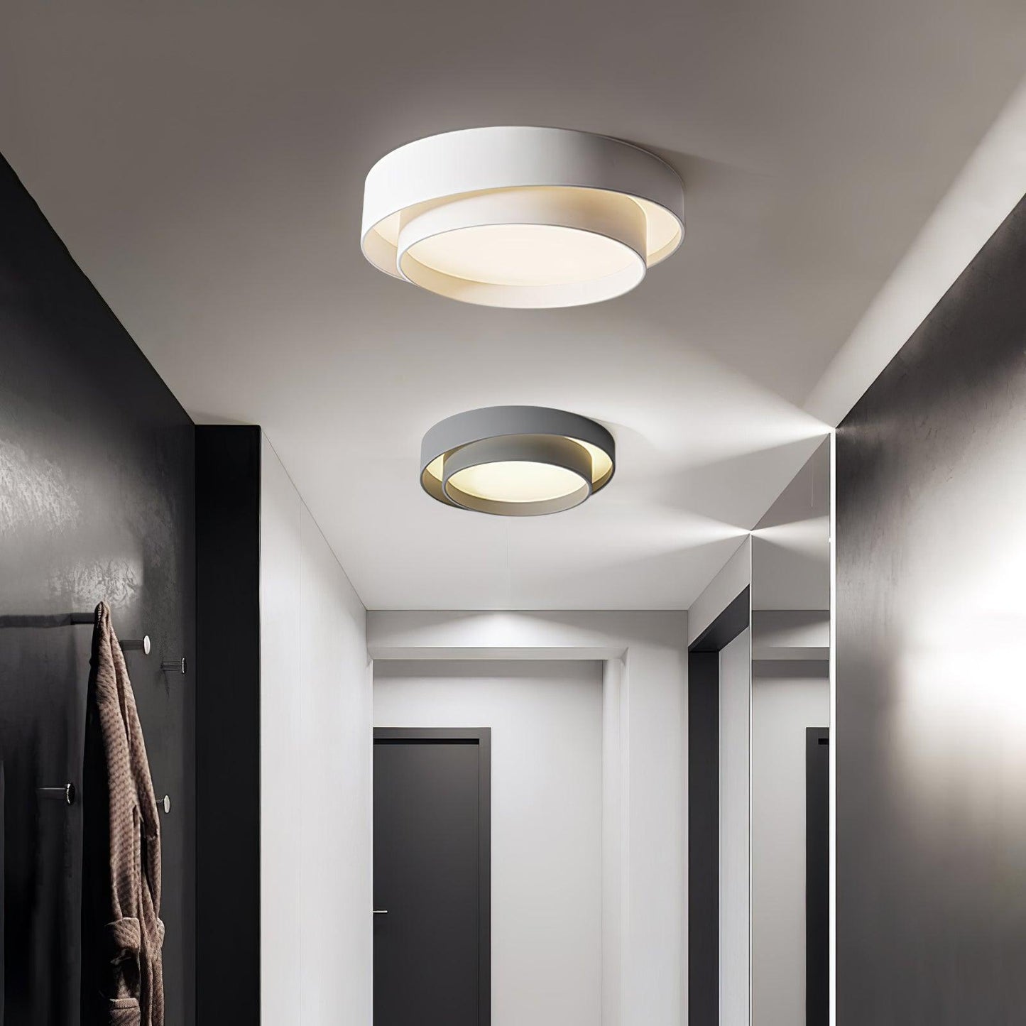 LED Ceiling Lamp | Dimmable, Cylinder Shape & Stylish Lighting for Living Room and Bedrooms