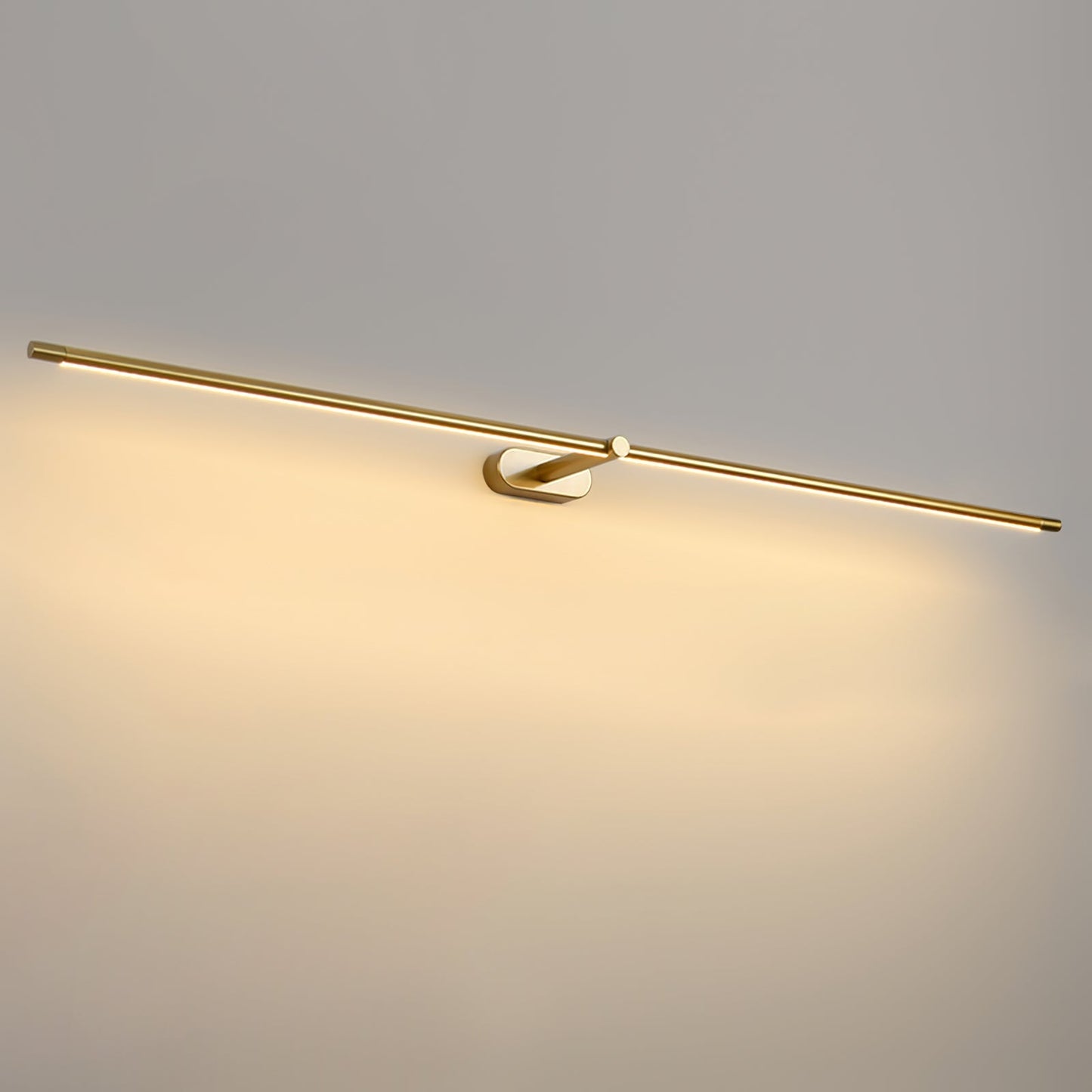 Minimalist Linear Rechargeable Wall Lamp | Touch Sensor, USB Charging & Ideal for Bathrooms and Dressing Rooms