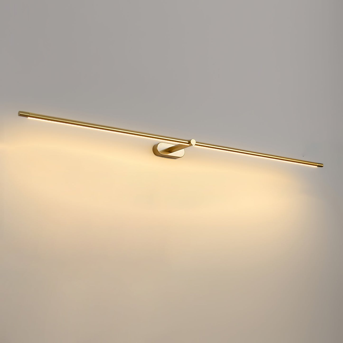 Minimalist Linear Rechargeable Wall Lamp | Touch Sensor, USB Charging & Ideal for Bathrooms and Dressing Rooms