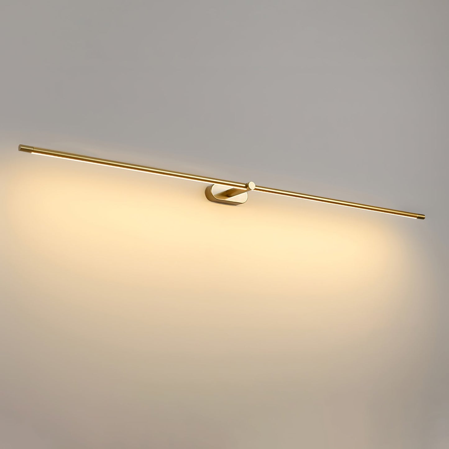Minimalist Linear Rechargeable Wall Lamp | Touch Sensor, USB Charging & Ideal for Bathrooms and Dressing Rooms