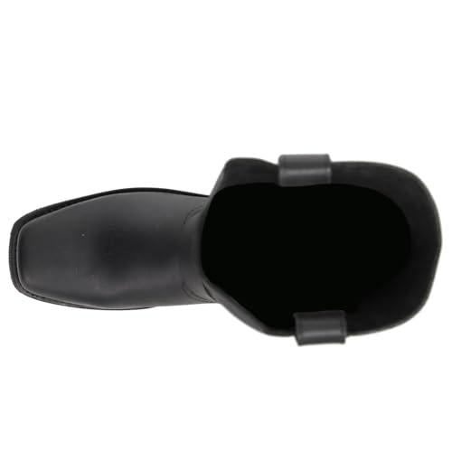 Men's Black Harness Boot - Non-Slip, Oil-Resistant & Ideal for Rugged Outdoor Wear