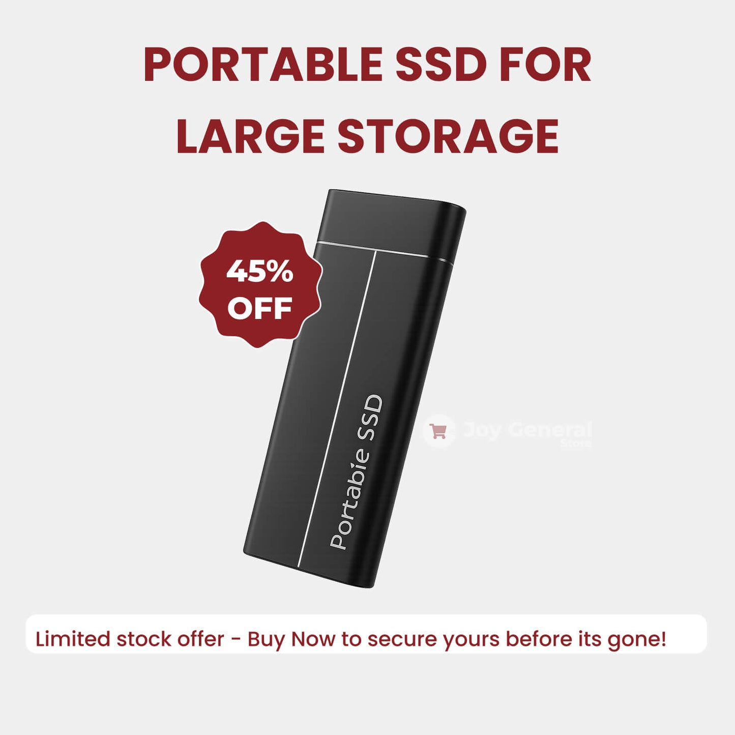 Portable SSD for Large Storage – 5TB External Drive with Lightning-Fast Transfer Speeds