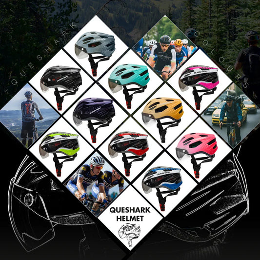 Bicycle Helmet | Lightweight, Integrated LED Rear Light & Optimal Safety for Men and Women