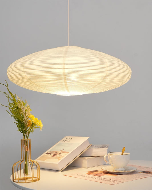 Washi Paper Pendant Light | Handcrafted, Translucent & Ideal for Indoor Spaces